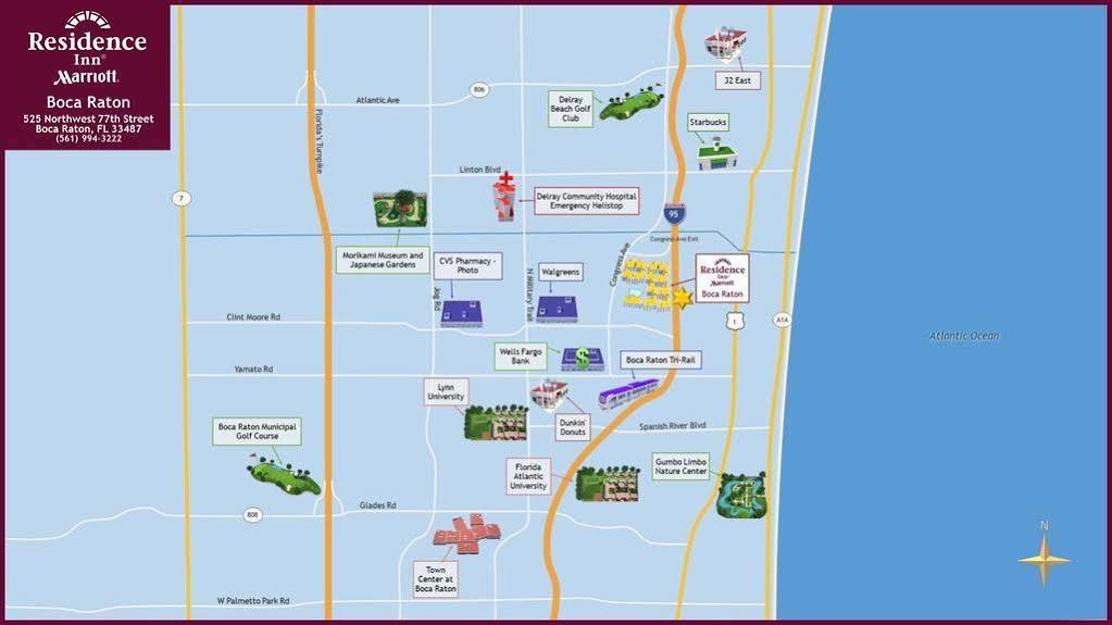 Residence Inn Boca Raton Exteriér fotografie